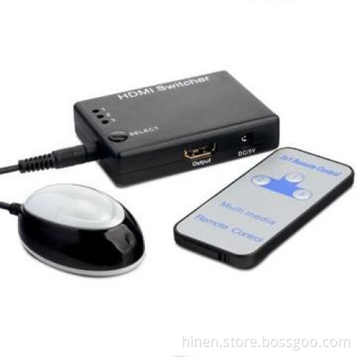 Mini HDMI Amplifier Switch with key-press-switching function